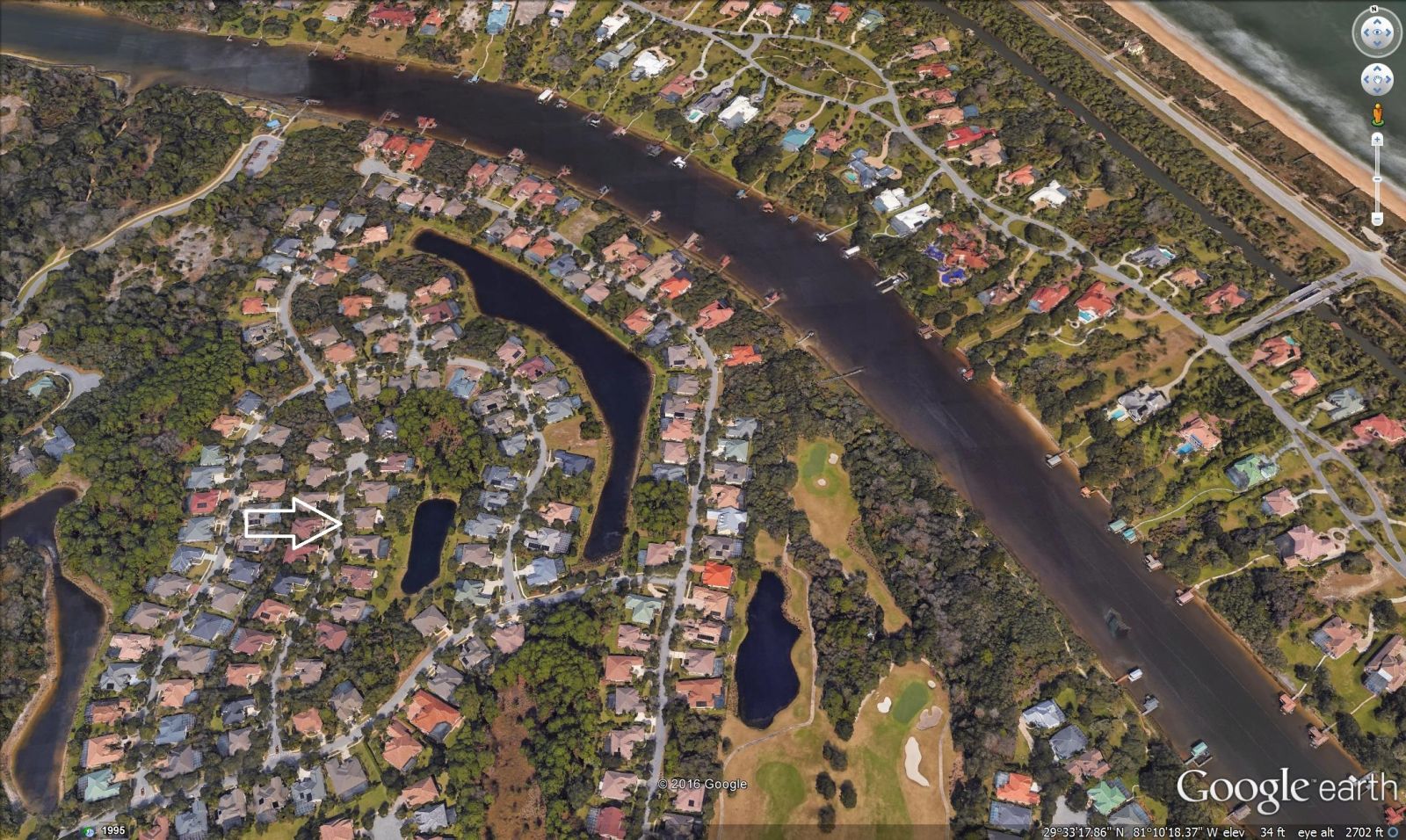 18 Village Drive N, Grand Haven - Google Earth